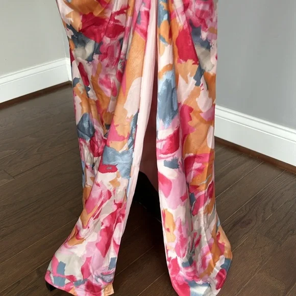 Abercrombie & Fitch Cowl Neck Draped Maxi Dress - Picture 7 of 12